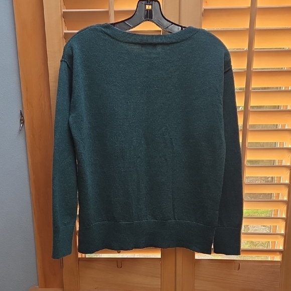 Sundance Teal Sweater with Sheep Design - Picture 4 of 6